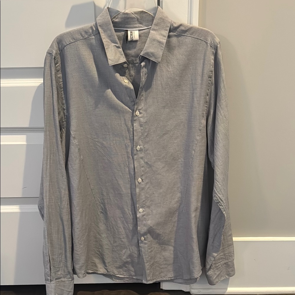 Ben Sherman Gray Casual Button Down Shirt